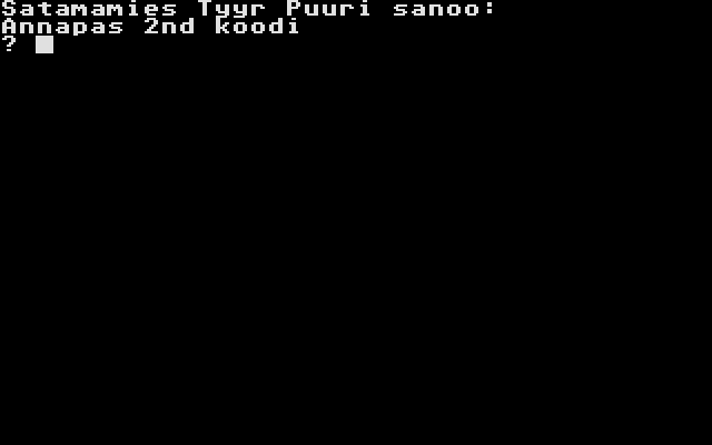 Leisure Suit Eki in Search of a Boyfriend atari screenshot